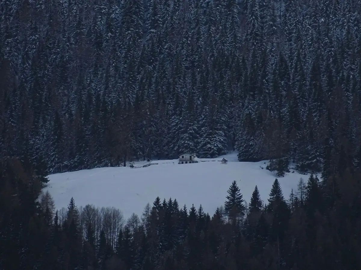 Immagine di una casa in montagna
